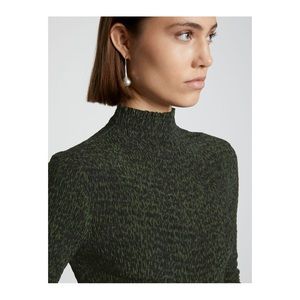 Proenza Schouler Smocked Dot Top